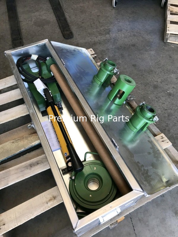 Gardner Denver PZ9 mud pump fluid end module, Hychrome liner, valves