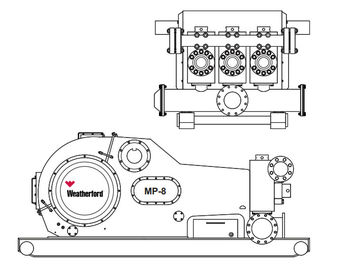 MP5 MUD PUMP, MP10 MUD PUMP, MP13 MUD PUMP, MUD PUMP FOR OILWELL DRILLING, WEATHERFORD MUD PUMP, MP16 MUD PUMP supplier