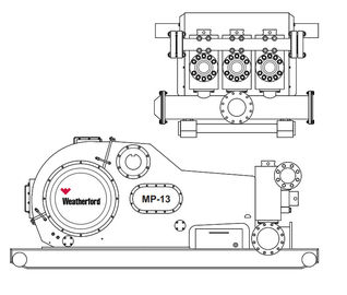 MP5 MUD PUMP, MP10 MUD PUMP, MP13 MUD PUMP, MUD PUMP FOR OILWELL DRILLING, WEATHERFORD MUD PUMP, MP16 MUD PUMP supplier