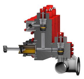 Southwest 12P160  7500PSI  mud pump Fluid end module, MISSION &quot;L&quot; NEW STYLE MODULE FOR NATIONAL 12-P-160 MUD PUMP supplier