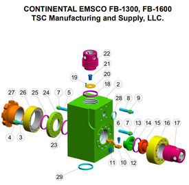 Weatherford E-2200 mud pump Zirconia Liners, EWCO/LEWCO E1600 MUD PUMP, E800 MUD PUMP, E-600 MUD PUMP FLUID END LINER supplier