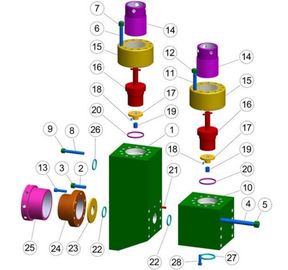 BOMCO F-1600 7500 PSI SWFE MUD PUMP PARTS, NATIONAL 14P-220 MUD PUMP, W-2215 MUD PUMP, DRILLMEC 14T-2200 MUD PUMP LINER supplier