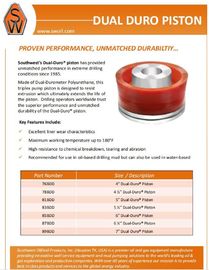 Southwest mud pump fluid end modules, Zirconia Liners, Hy-Chrome Liners, Urethane bonded pistons, Valve and seats supplier