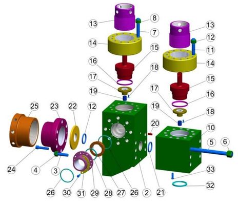 Mud pump parts for Southwest A1400PT/1700PT mud pump, A1100PT mud pump, 14P220 mud pump, 12P160 mud pump, PZ10 mud puMP supplier